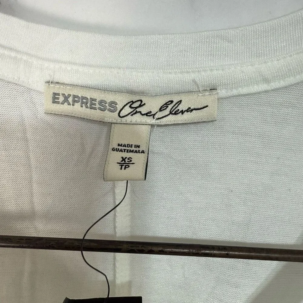 Express Heart Tank sz XS Silky Stretch NEW # F737 - Picture 6 of 7